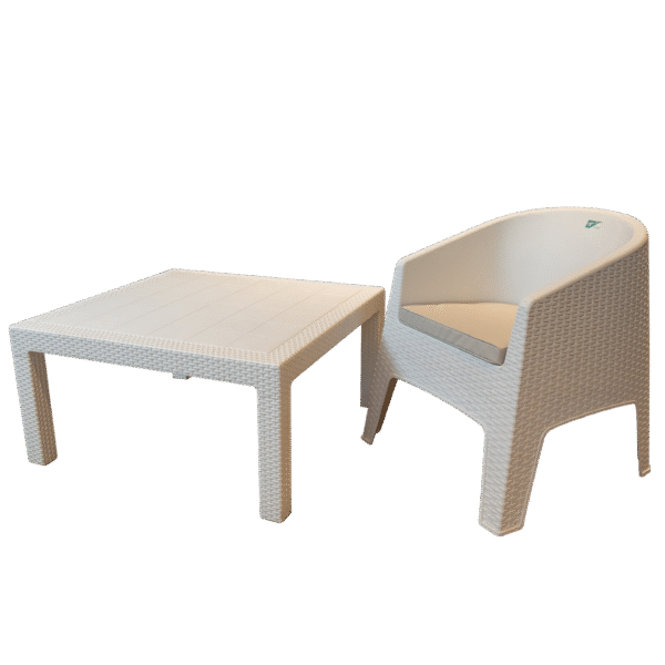 4 Sillones Oasis + Mesa Barú